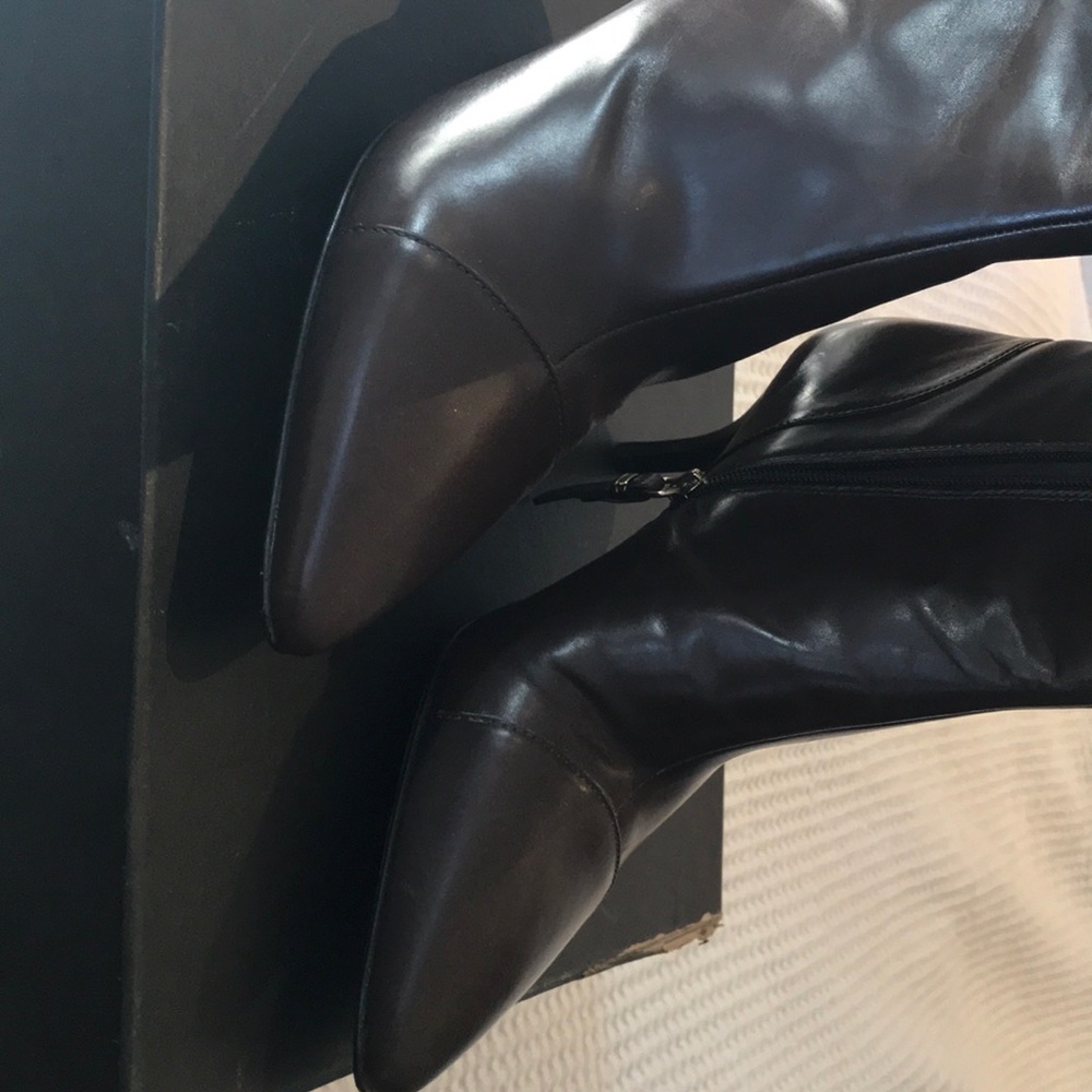 Brown Via Spiga ankle boots